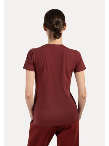 SMILODOX T-Shirt Laurena in Braun