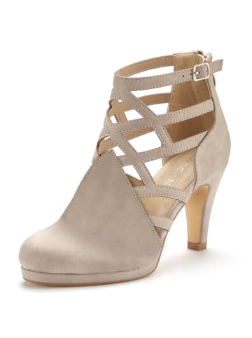 LASCANA Stiefelette in beige