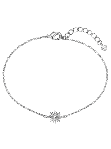 Lulu & Jane Armband Sonne aus Messing mit Zirkonia in silber