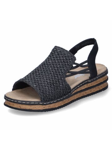 rieker Sandalette in schwarz