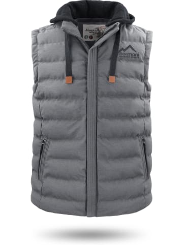 Normani Outdoor Sports Herren Winter-Steppweste Nanaimo in Grau