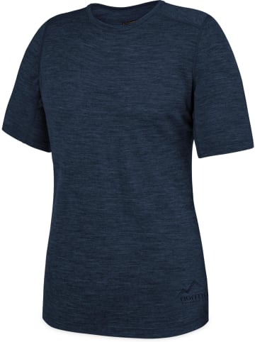 Normani Outdoor Sports Damen Merino T-Shirt Cairns in Navy
