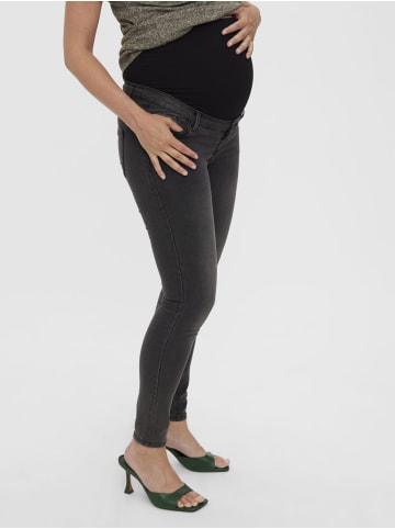Vero Moda Umstandsjeans mit Skinny Fit in Dark Grey Denim