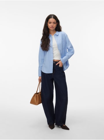 Vero Moda Hemd in Brunnera Blue