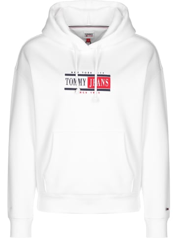 TOMMY JEANS Hoodie Timeless 2 in white