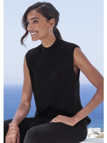 French Connection Stricktop in schwarz