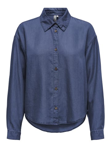 ONLY Top in Dark Blue Denim