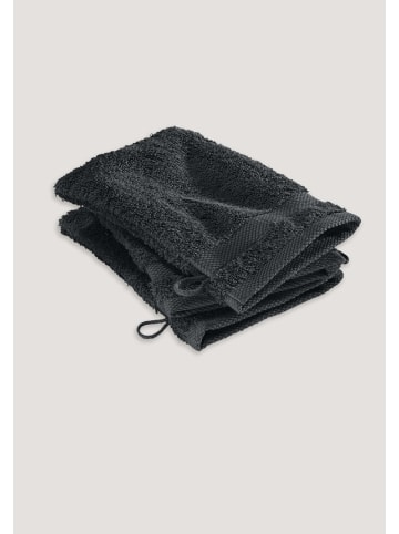 Hessnatur Waschhandschuh in schwarz