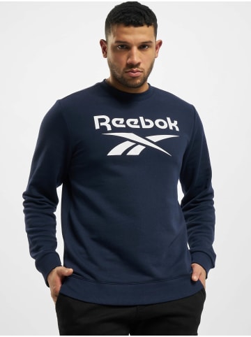Reebok Reebok Reebok Identity French Terry Big Logo Pullover in blue