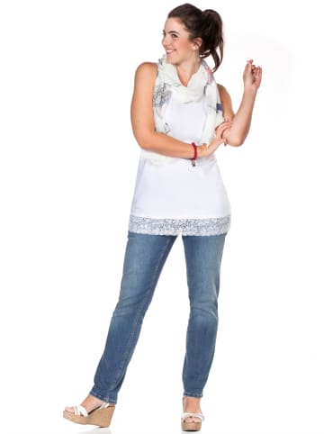 sheego Tanktop in weiß