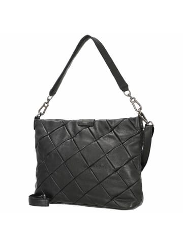 FREDs BRUDER Check My Hobo - Schultertasche 35 cm (black) in schwarz