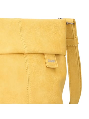 Zwei Mademoiselle.M Schultertasche 25 cm lemon