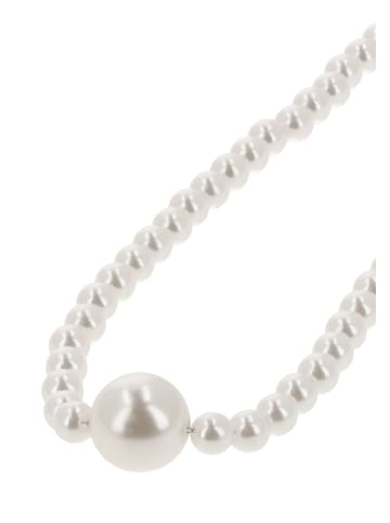 faina Women Necklace in Rose Gold White