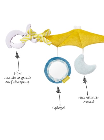 Fehn Kinderwagenkette Fledermaus - Little Cas in blau