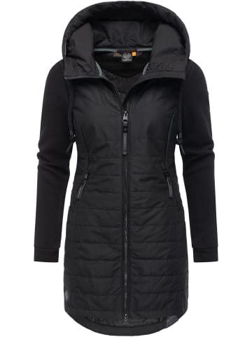 ragwear Steppmantel Lucinda Long in Black22