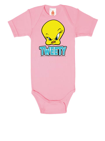 Logoshirt Baby-Body in pink