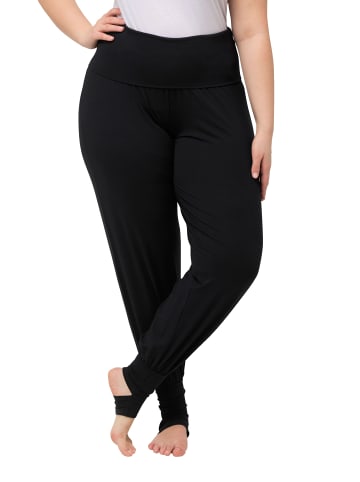 Ulla Popken Jogginghose in schwarz