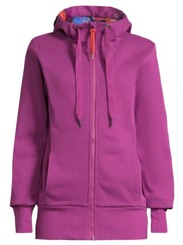 Salzhaut Sweatjacke SCHANDARM Plum