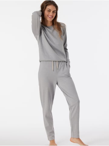 Schiesser Sweatshirt Mix & Relax in Grau