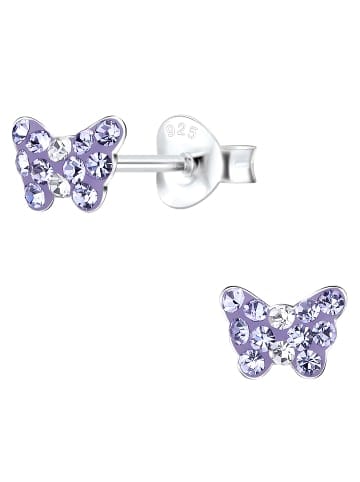 schmuck23 Silber Ohrringe 925 Schmetterling 0,7 cm x 0,8 cm
