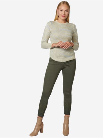 KOROSHI Jersey Punto in weiß