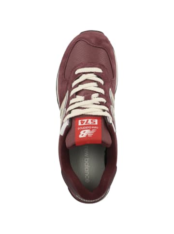 New Balance Sneaker low U 574 in bordeaux