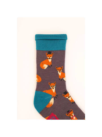 Powder Socken Fox in Mauve