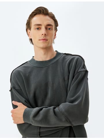 KOTON Sweatshirt in Anthrazit