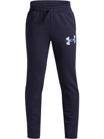 Under Armour Sweat Pant "Rival Cblck Grphc Fleece Jogger" in Blau