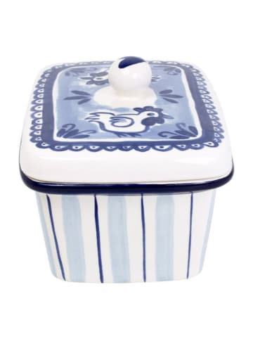 Blond Amsterdam Butterdose Delfts Blond in Blau