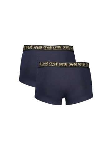 cavalli CLASS Blaue Baumwoll-Boxershorts