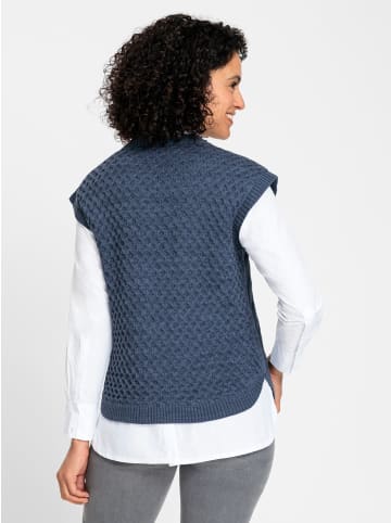 WITT WEIDEN Pullunder in rauchblau