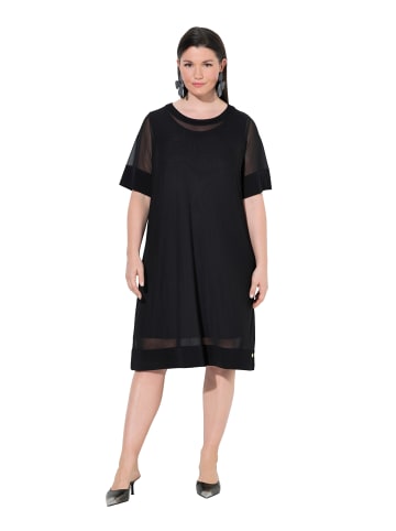 Ulla Popken Midikleid in schwarz
