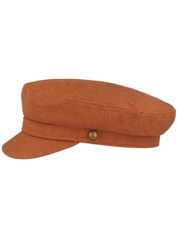 fiebig Schirmmütze einteilig in braun