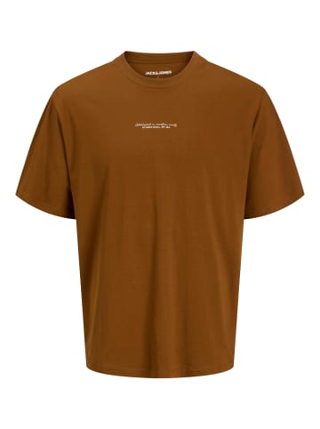 Jack & Jones T-Shirt 'Rikkie' in braun