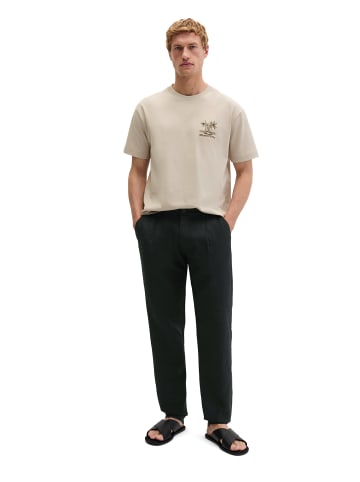 Marc O'Polo T-Shirt loose in Grey Silk