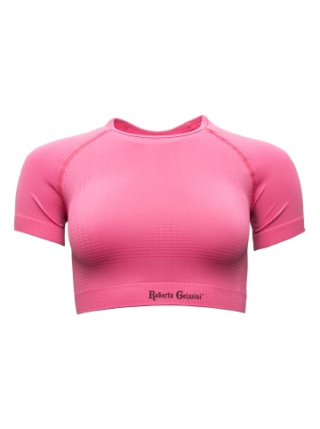 Roberto Geissini Gym Sport Top Fuchsia