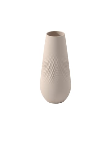 Villeroy & Boch Vase Carré hoch Manufacture Collier beige in beige