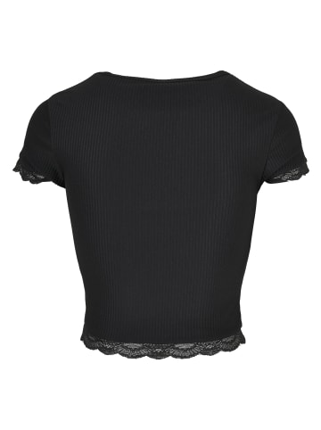 Urban Classics Cropped Tee in black