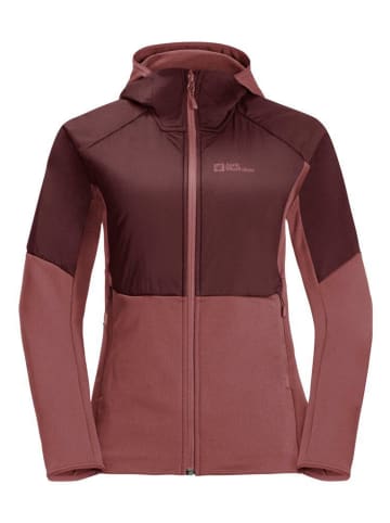 Jack Wolfskin Fleece-Funktionsjacke ALPGRAT INS FZ W in Rose