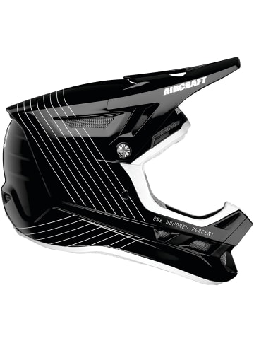 100percent AIRCRAFT COMPOSITE HELMET in Schwarz
