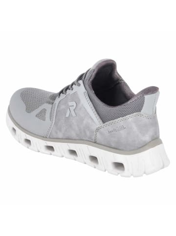rieker Schnürhalbschuh in grau