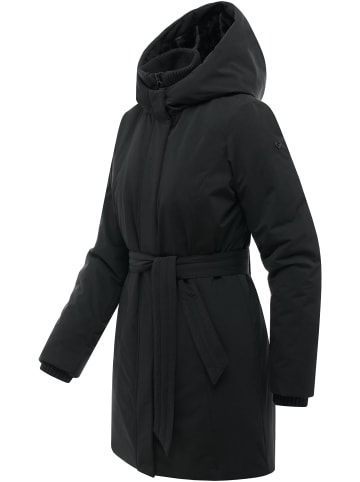 ragwear Kurzmantel Northe Y in Black