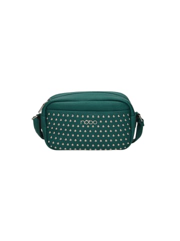 Nobo Bags Schultertasche Studs in green