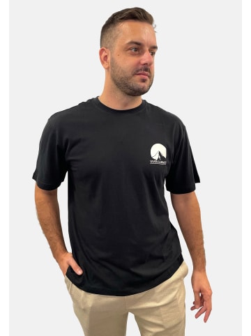 Only&Sons T-Shirt 2er-Set locker geschnitten Rundhals Kurzarm in Schwarz-Beige