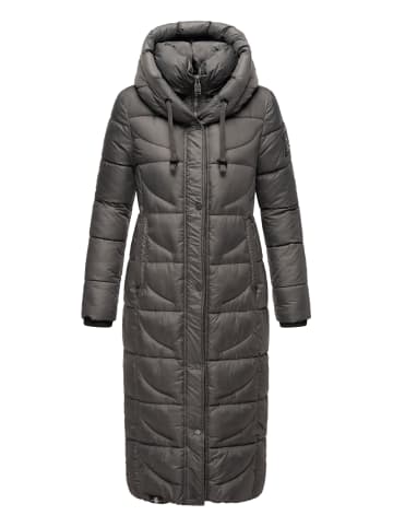 Navahoo Steppmantel Waffelchen in Anthracite