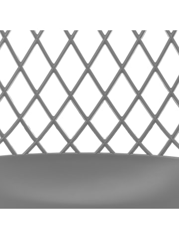 Kayoom Stuhl Pure Style 2erSet in grau