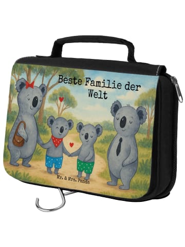 Mr. & Mrs. Panda Kosmetiktasche Koala Familie zwei Design mit Sp... in Weiß