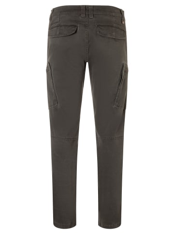 Timezone Cargo Hose mit seitlichen Taschen und Knopfverschluss in Grau