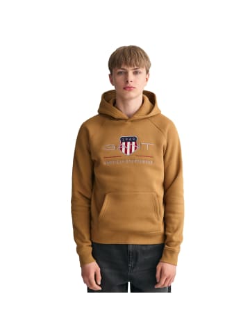 Gant Sweatshirt in Braun (Burnt Sugar)